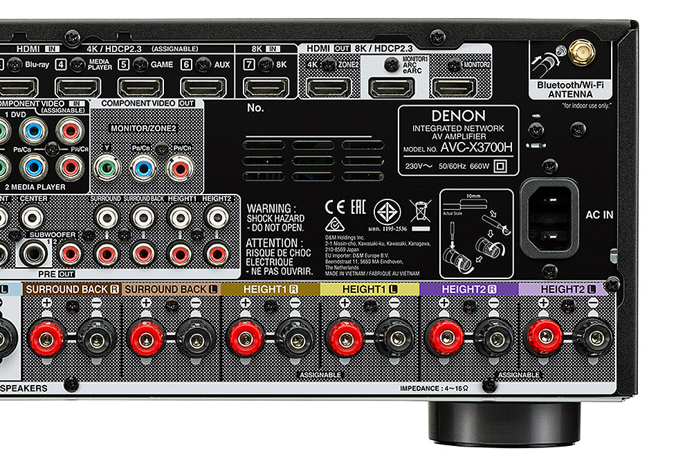 Denon Avc X3700h Trinásty 