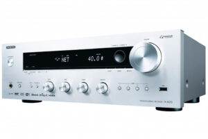 onkyo-tx-8270-silver - 2-kanálový AV stereo receiver s Bluetooth, Phono MM vstupom a bohatou konektivitou